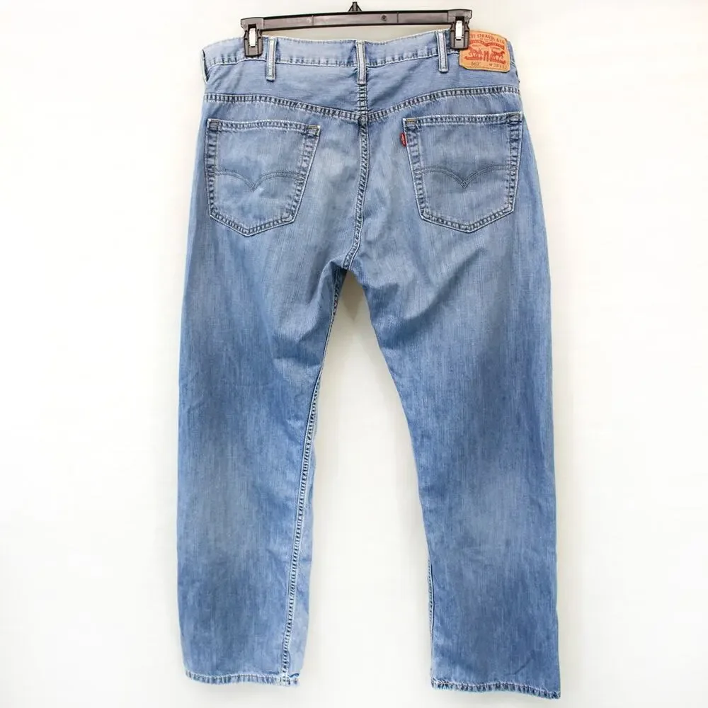 Levi Strauss & Co. Y2K Men's Denim Jeans Pants Pocket Straight Size W38 L32
